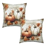 Impression double face : les housses de coussin en forme de citrouille d'automne adoptent un design imprimé double face, avec des couleurs vives et des motifs clairs. C'est la décoration de vacances parfaite pour les chambres, les salons, les chaises, les terrasses, les voitures et les bureaux. Les housses de coussin décoratives d'automne sont également un cadeau de vacances unique pour la famille et les amis