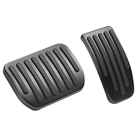 Tesla Model 3 Model Y Foot Pedals Pads Aluminum Pedal Covers Accessories,Non-Slip Accelerator Brake Pedal Cover Cover