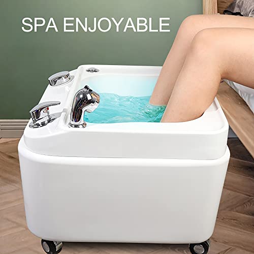 Spa de pies con masaje y luces multicolor 57x57x48cm miniatura 3