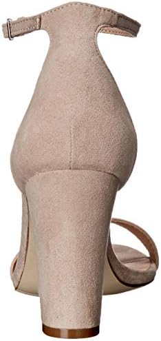 Madden Girl Women's Beella Heeled Sandal, Blush Fabric, 7.5 | Image 2