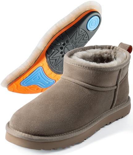 Mel&Syd Mini Sheepskin Lined Boots