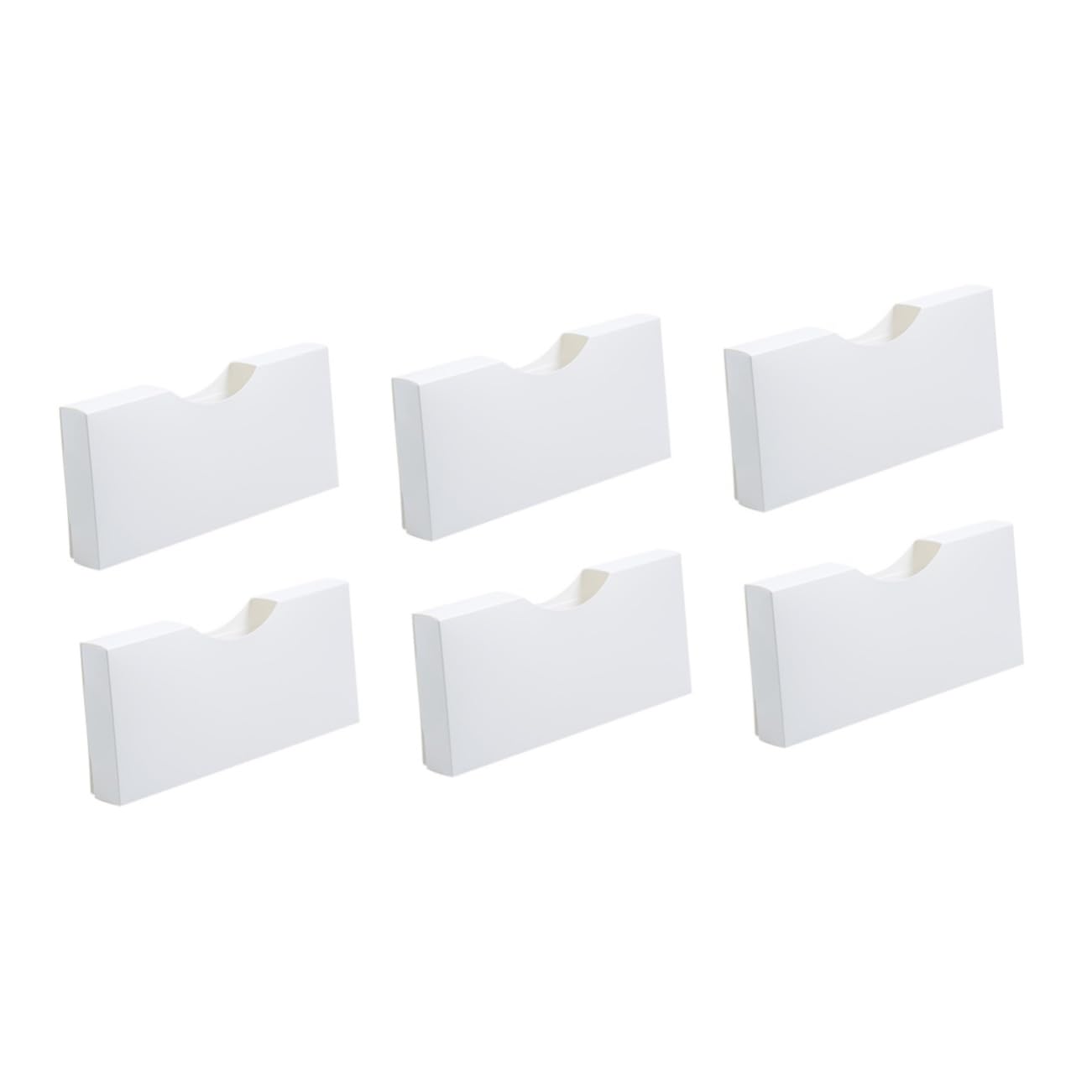 DECHOUS 6 Piezas Bolsa de Almacenamiento Caja de Almacenamiento Caja de Bolsa de plástico dispensador de Bolsas de Basura Bolsas de plástico Contendor de plastico alimento