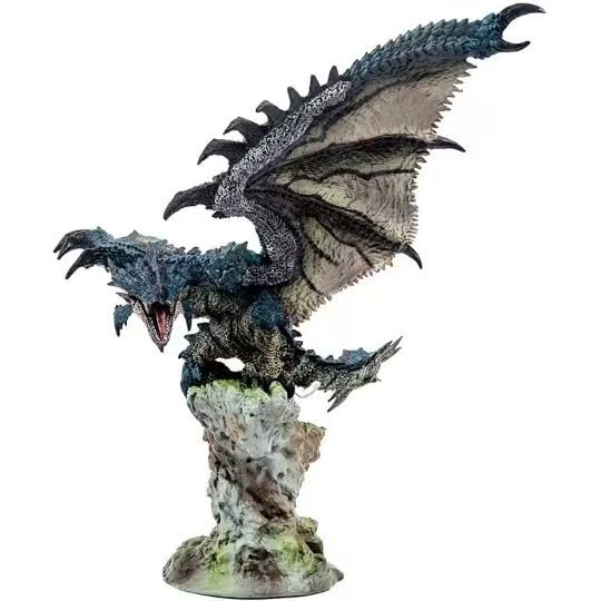 ATVIOA Monster Hunter * Azure Rathalos * Modelo Personaje PVC Figuras de Juguete 22CM Anime Decoraciones Coleccionables