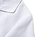 xoxingysm Mens Professional Lab Coat Full Button Down Sleeve Poly Cotton Long Medical White Coat with Pockets