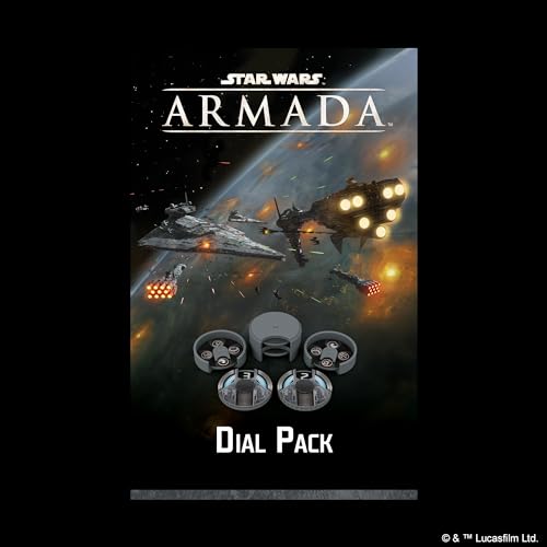 Atomic Mass Games Pacote de Discagem Star Wars Armada | Jogo de Batalha em Miniaturas | Jogo de Estr