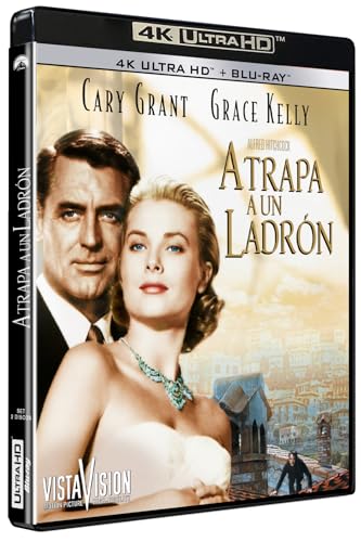 Atrapa a un Ladron (To Catch a Thief) (1955) (Alfred Hitchcock) (4K UHD + Blu-ray)