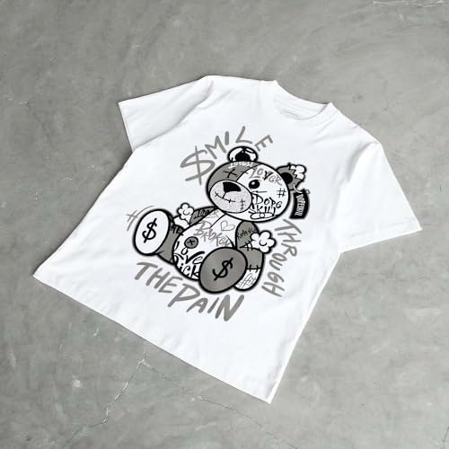 Image of DopeSkill Graphic Tee Streetwear Hip Hop Hypebeast Street Style Unisex T-Shirt Sneaker Colour Matching Shirts Cute Graphic