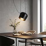 Materiale premium in alluminio nero: Realizzata in alluminio metallico di alta qualità con finitura nera, garantisce resistenza, durata e uno stile elegante tra moderno e classico.