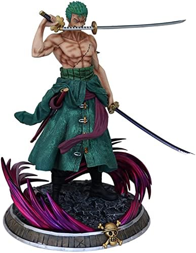 WANSHI One Piece Zoro Figure, GK Anime 25cm Roronoa PVC Modèle/Personnage Figurine Adulte Jouets/Poupées/Cadeaux de Collection WANSHI One Piece Zoro Figure, GK Anime 25cm Roronoa PVC Modèle/Personnage Figurine Adulte Jouets/Poupées/Cadeaux de Collection | Pop One Piece | 2 WANSHI One Piece Zoro Figure, GK Anime 25cm Roronoa PVC Modèle/Personnage Figurine Adulte Jouets/Poupées/Cadeaux de Collection | Pop One Piece