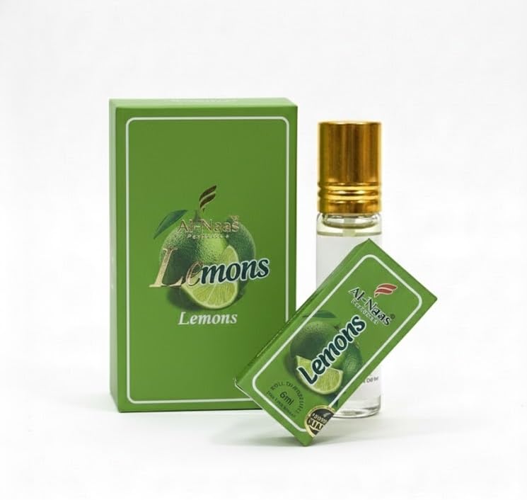 Lemon Flavour Perfumes Attar Roll-On for Men | Fresh Aromatic Scent | Alcohol-Free 6ml-image-25