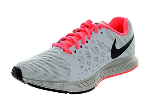 Nike Women's Zoom Pegasus 31 Flash RFLCT Slvr/Blk/WLF Gry/Hypr Pn Running Shoe 8 Women US
