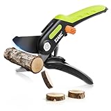 【2026年人気庭師推薦】EZARC 剪定ばさみ 剪定鋏｜女性向け 軽量＆握りやすい 剪定バサミ｜SK-5鋼 切れ味5倍高耐久 錆びにくい｜2段階調節&安全ロック付き｜太枝20mmまで切断可｜枝切りバサミ 園芸ハサミ 園芸鋏 花切りバサミ 果樹剪定 盆栽整形 庭園作業 家庭菜園｜生け花 庭木 ガーデニング鋏 観葉植物 えだきりばさみ｜人間工学グリップ 軽量設計