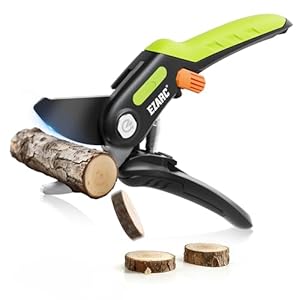 EZARC Gartenschere Bypass, Rosenschere Profi mit SK5-Stahl und interner Feder, 20 mm Schnittkapazität, Baumscheren zum Schneiden von Blumen, Stutzen von Pflanzen und Pflücken von Früchten