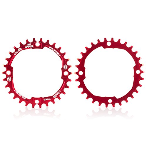 chooee 38T Chainring 104 BCD,Narrow Wide Chainring,CNC Single Chainring for 9 10 11