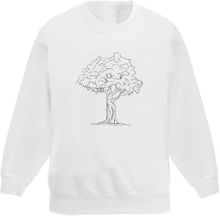 Azeeda 'Tree' Kid's Sweatshirt/Jumper (7-8 Years) (KW00015873)