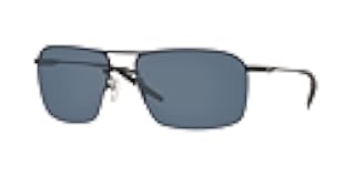 Costa Del Mar Mens Skimmer Rectangular Sunglasses