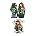 50pcs Riverdale Stickers for TV Show Fans Archie Andrews Betty Cooper Aesthetic Vinyl Decals for Laptop Water Bottles Luggage Snowboard Bicycle Skateboard for Kids Teens Adult Waterproof (Riverdale)