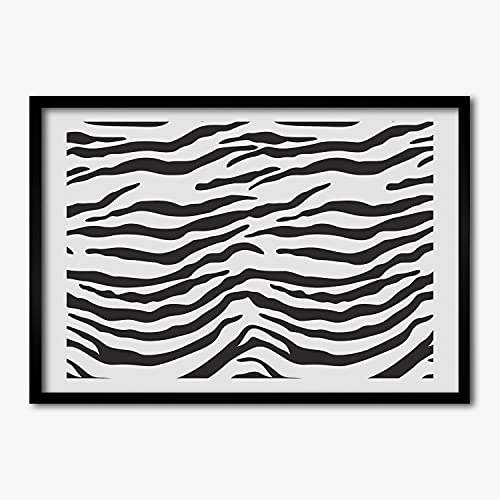 Tableau Moderne Tulup Cadre MDF Peinture 70x50 cm avec finitions bois élégantes