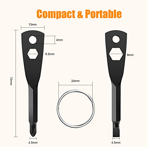4-in-1 Keychain Screwdriver