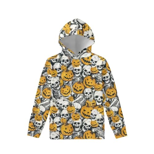 Casual Pullover Hoodies For Boys Girls Halloween Christmas Long Sleeve Hooded Sweatshirt