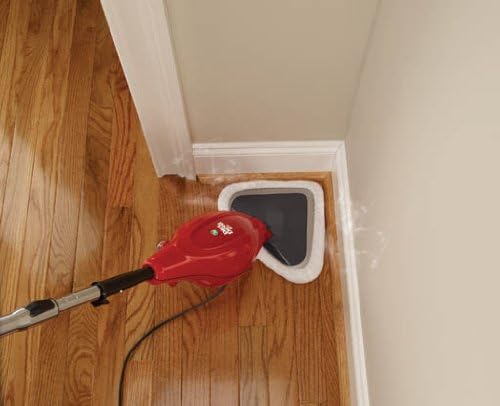 Dirt Devil Steam Cleaner Easy Steam Mop Corded with Bonus Pads & Carpet Glide PD20000B