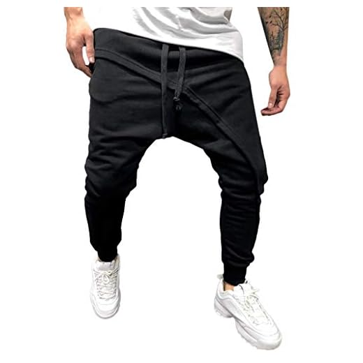Basic Sweatpants, Pantalones de Deporte para Hombre, SUNNSEAN Jogger Pantalón de Chándal Sueltos Casuales Elastico Suave para Deportes Gimnasio Pantalones Pants