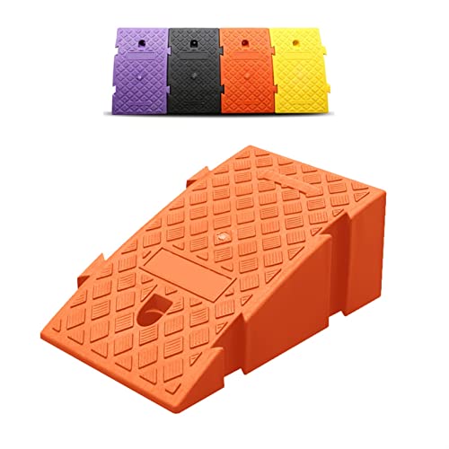 Rampa portátil ligera para bordillos naranja 25x45x19cm miniatura 1