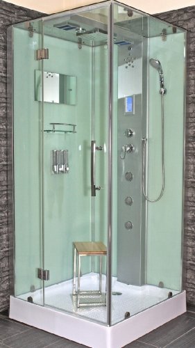 AcquaVapore DTP6038- 0003L Dusche Dampfdusche Duschtempel Duschkabine- Th. 80×80-2