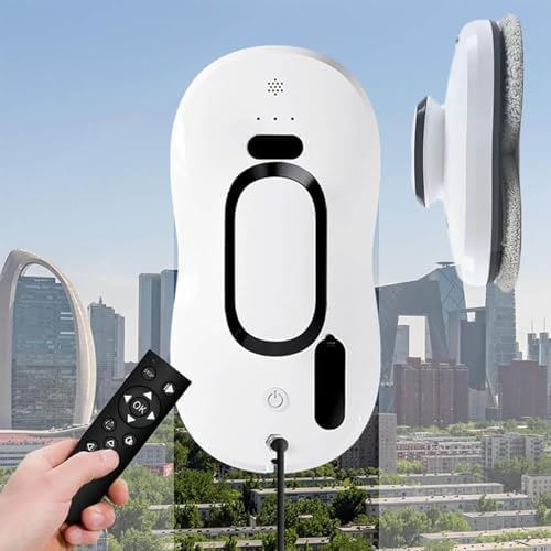 Automatic Window Cleaning Robot with AI Path Planning and Atomize...