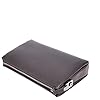 House of Luggage Mens Real Leather Wrist Organiser Bag Lockable Travel Clutch Pouch HLG1023 (Brown) #5