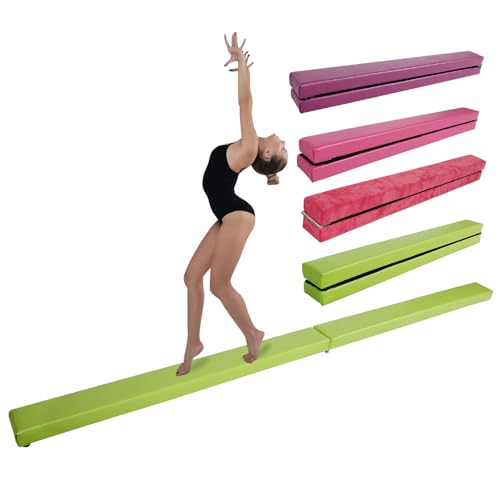 Erreyht Leather Balance Beam, Purple, 2.1m