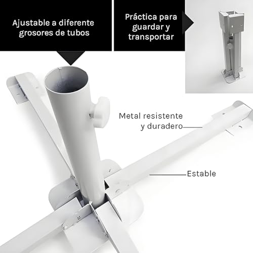 La Mejor Selección de Bases y soportes para sombrillas para comprar hoy. 6 Imagen adicional
