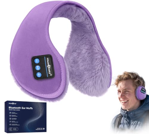 MUSICOZY Bluetooth Earmuff Headphones Ear...