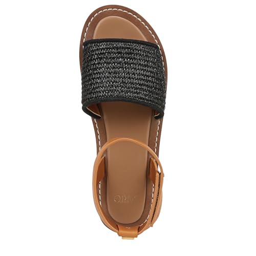 Franco Sarto Women's Rosa Ankle Strap Flat Sandal2