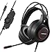 Price comparison product image Rimila Stereo Gaming Headset Noise Cancelling Over Ear Headphones with Mic, Bass Surround, Soft Memory Earmuffs for Xbox One PS4 PC PSP PS Vita Xbox 360 Nintendo Switch