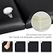 Yaheetech Massage Tables Portable Tattoo Table Adjustable Lash Bed Aluminium 3 Folding Spa Bed with Non-Woven Bag 24 inch Wide Black