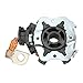 Starter Brush Holder 1 004 336 510, Car Starter Motor Brush Holder Assembly, Strength Aluminum Alloy and Copper Material, Compatible with X3 X5 X6 128 135 323 325