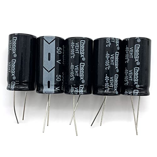 Condensatore Elettrolitico 3300uF/25V - 105°C, 16x32mm | Per Riparazioni Elettroniche - Foto 2