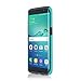Incipio Carrying Case for Samsung Galaxy S7 Edge - Retail Packaging - Teal/Gray
