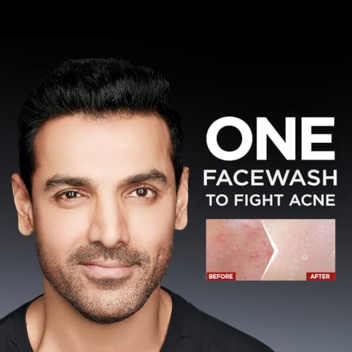 Image of Garnier Men, Anti-Pimple Face Wash, Repairs Skin & Balances Oils, AcnoFight, 155 g (Pack of 2)
