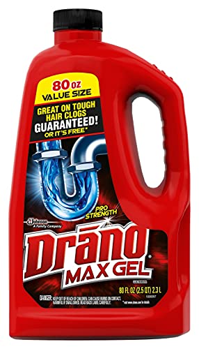 Drano 322845 Drano Max Gel Drain Cleaner 80 Fl. Oz. (694772)