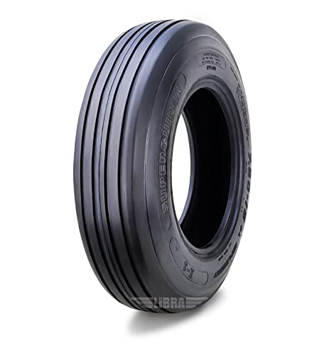 SUPERGUIDER Heavy Duty 11L-15 Rib Implement Tire I-1 Pattern 12 Ply Tractor Tire - 16010