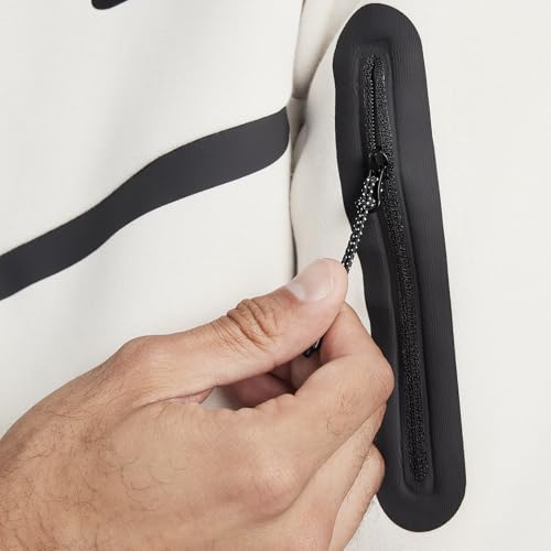 Nike Tech Men's Full-Zip Windrunner Hoodie (HV0949-104, Light Orewood Brown/Black)3