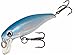 Dynamic Lures Trout Fishing Lure | Multiple BB Chamber Inside | (2) - Size 10 Treble Hooks | for Bass, Trout, Walleye, Carp | Count 1 | (Silver/Blue, HD Trout 2.25 Inch)