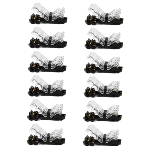 GLEAVI 12piezas Conectores De Cable De Pines Tipo Unidades Empalmador De Cables Para Múltiples