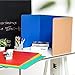 Desk Dividers for Students Privacy Folders Classroom Test Dividers Privacy Boards for Student Desks Privacy Panel Partitions Study Carrel Desk Trifold Dividers for School, 4 Colors (24 Pieces)