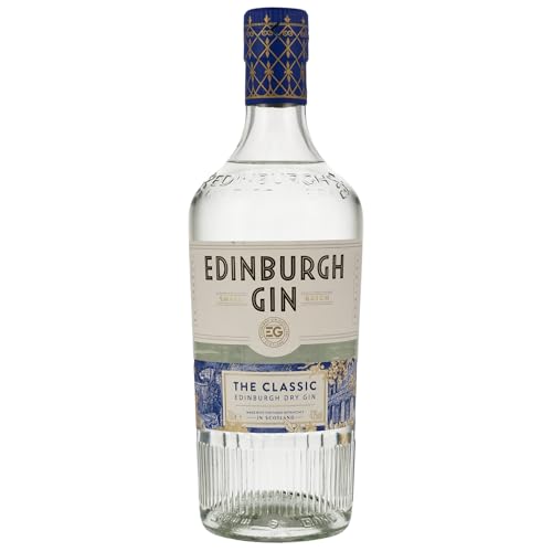 Edinburgh Gin Classic | Premium London Dry Gin | Perfekte Balance aus 14 Botanicals | 43% vol. |...