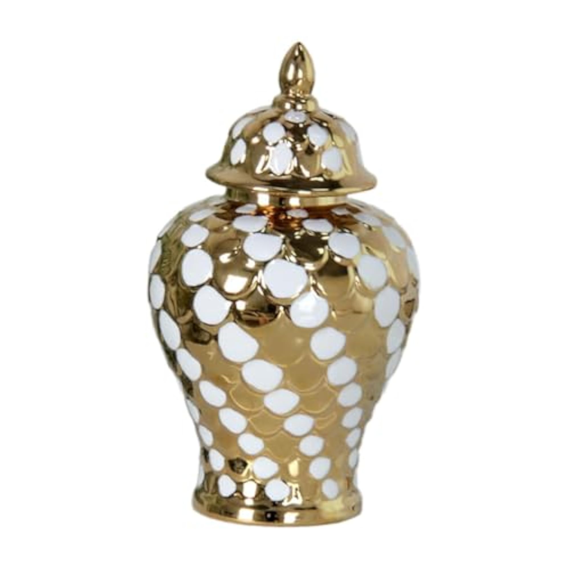 Ceramic Ginger Jar for Floral Arrangement Display, Weddings