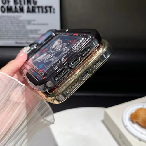 Image of COVERLY for iPhone 15 Pro Max 3D Luxury Phone Bag Style Case,Full Protective Fashion Wallet Photo Card Clear Slot with Purse Hold Cute Soft Silicone Aesthetic Cover for Apple iPhone 15 Pro Max -Purple