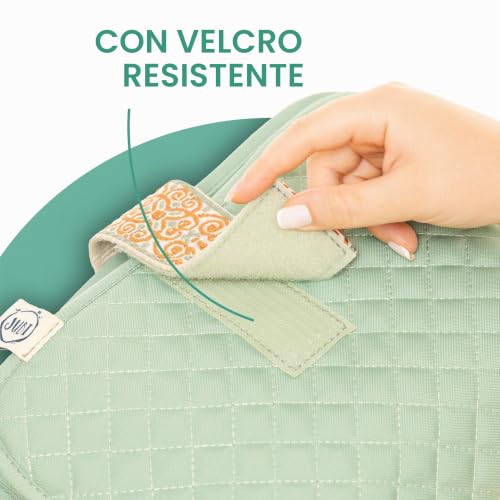 Miniatura 5 de Jubi Bolsa Pañales Bebé Con Cambiador Portátil Compacta, Gran Capacidad, Organizador Práctico Para Viaje Y Carrito